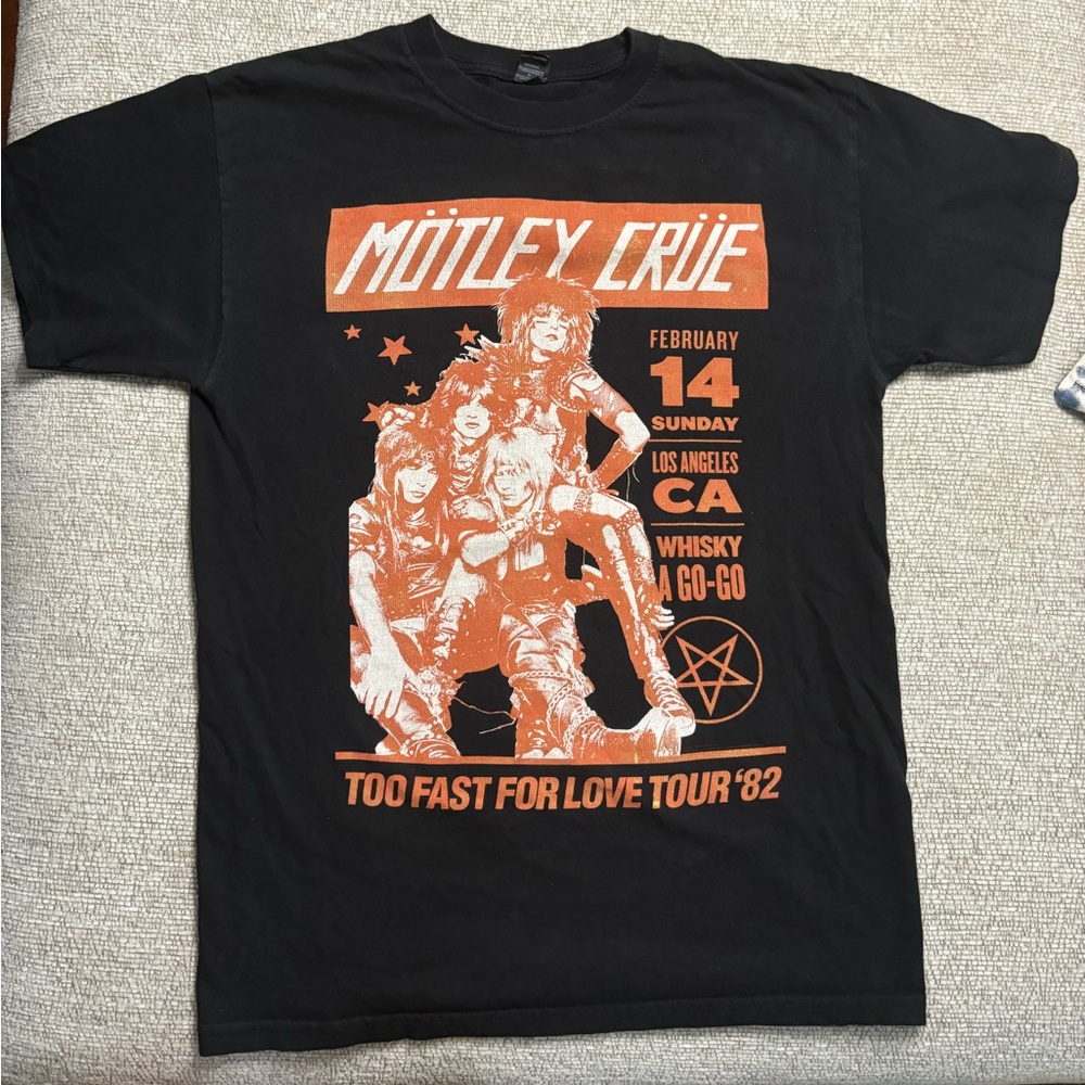 MONTLEY CRUE BAND TEE